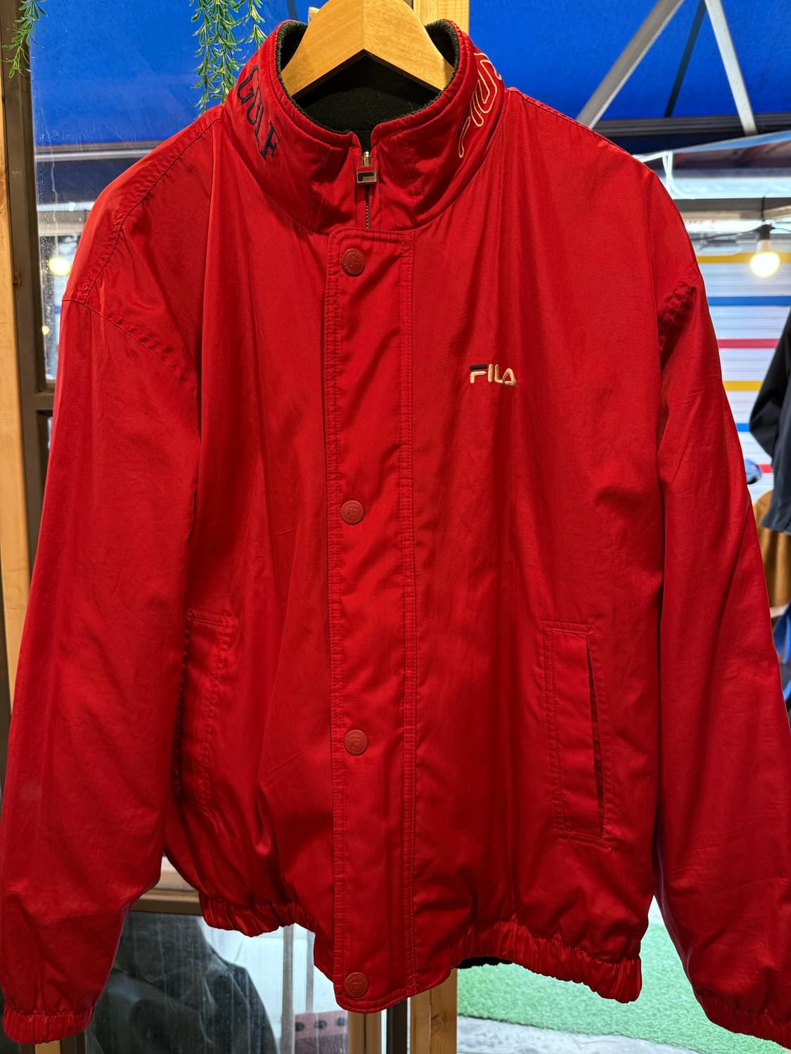 휠라 골프 리버시블 자켓 상품이미지1