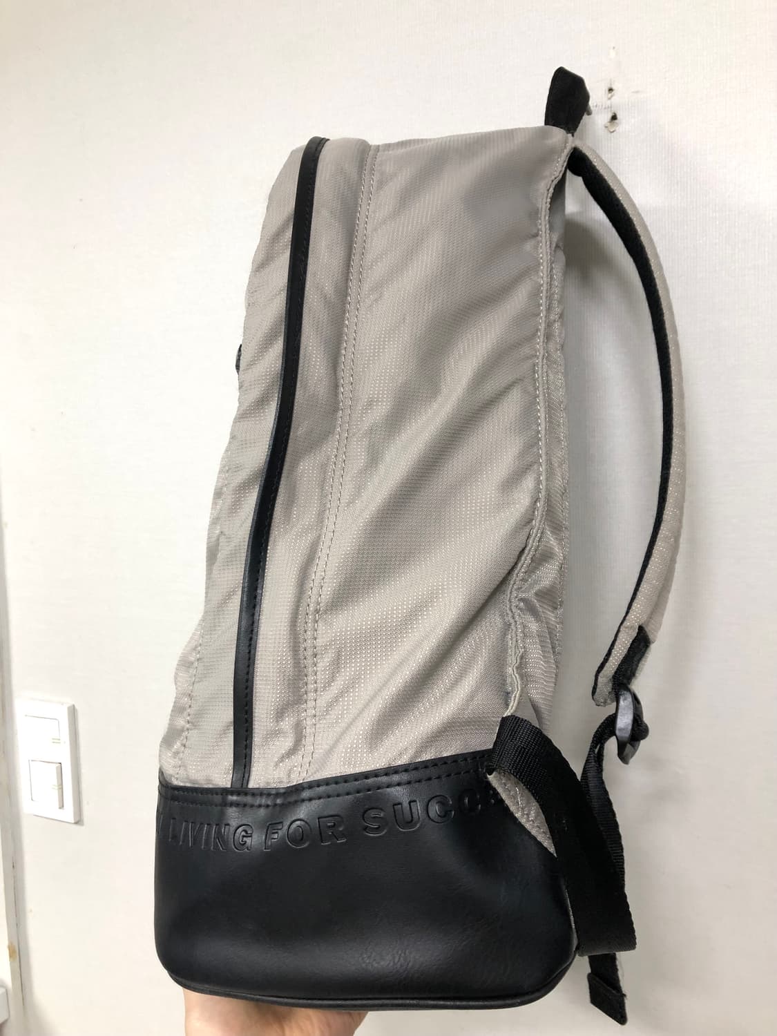 DIESEL 디젤 가죽 나일론 백팩 가방 상품이미지3