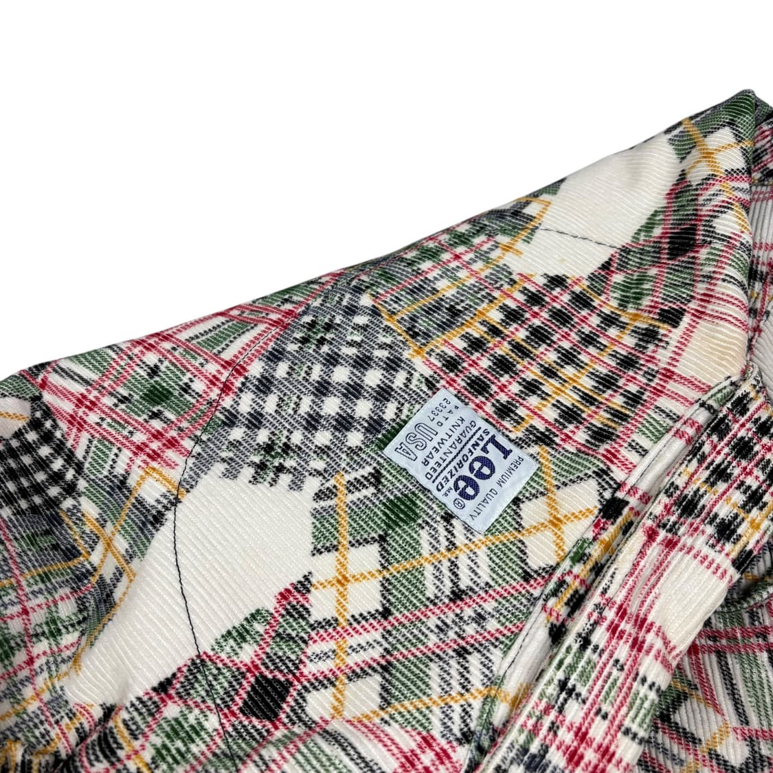 리90‘s 패치워크 코듀로이 셔츠 자켓 상품이미지3