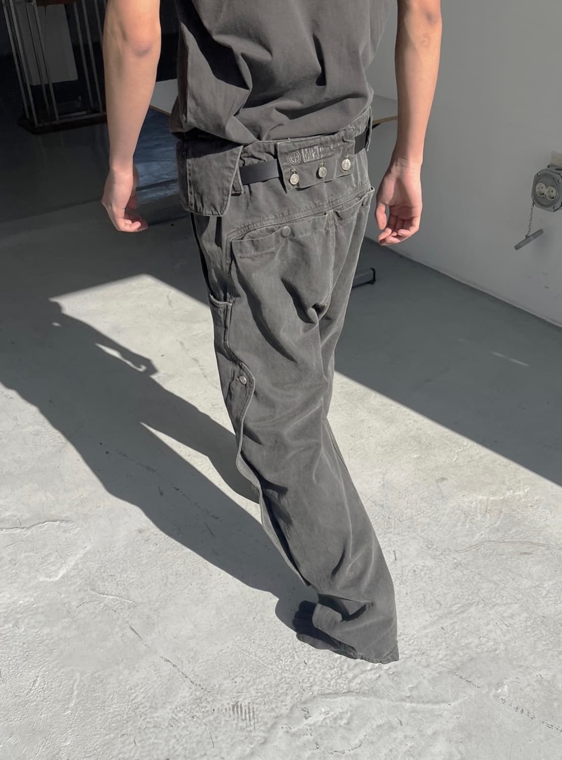 PLASTICPRODUCT MPa SINGLE WAIST 데님 바지 상품이미지1