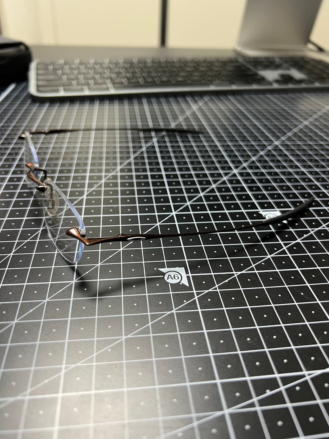 Oakley RX split thread 티타늄 무테 안경 상품이미지3