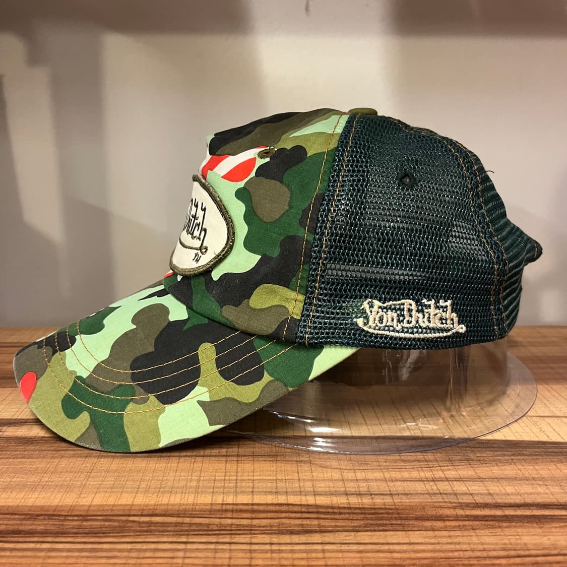 본더치 카모 성조기 메쉬캡 상품이미지3