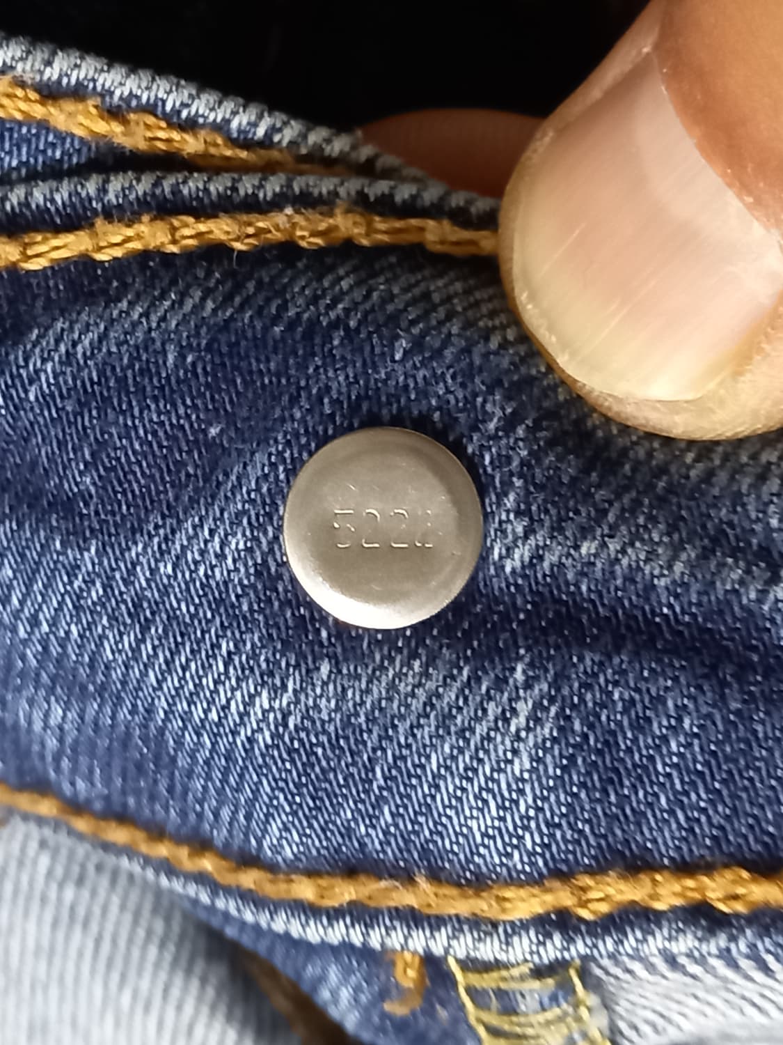 33 리바이스502 warm 워싱 스판 슬림일자진 33-452 상품이미지6