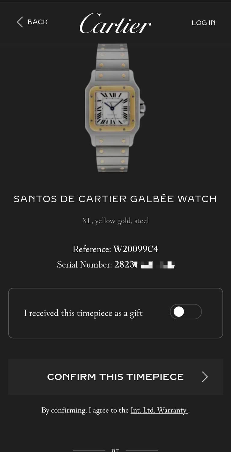 까르띠에 산토스 갈베 XL 18k콤비 오토메틱 상품이미지7