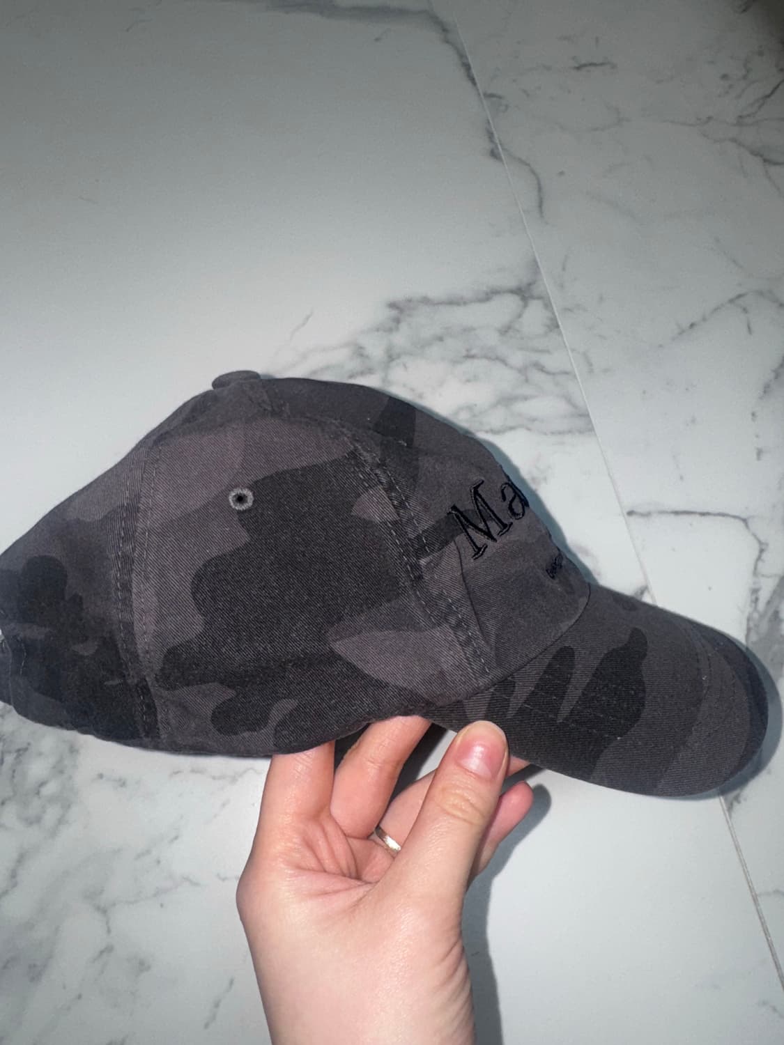 마뗑킴 카모 캡모자 상품이미지3