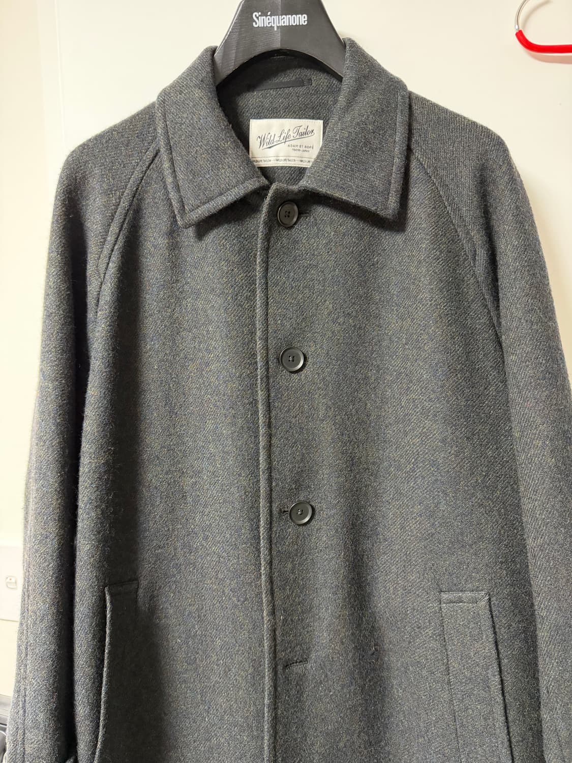Wild Life Tailor 발마칸 코트 L사이즈 (메이드인제팬) 상품이미지5