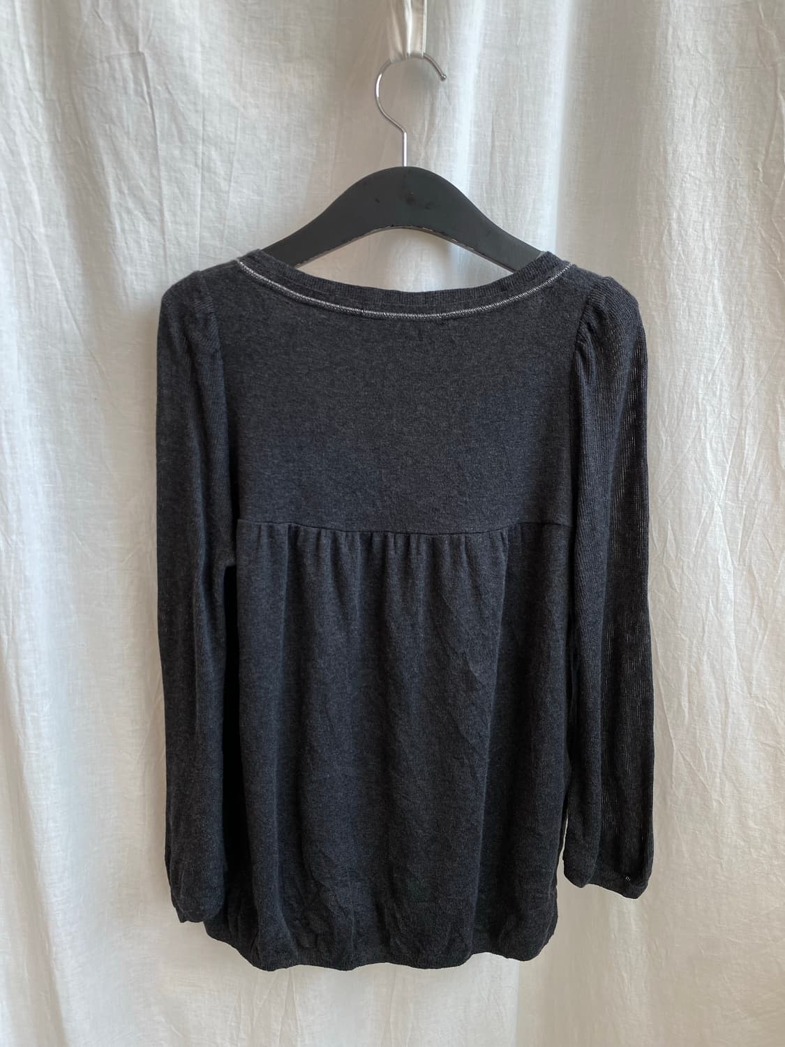 MACPHEE 차콜 니트탑(S) 상품이미지8