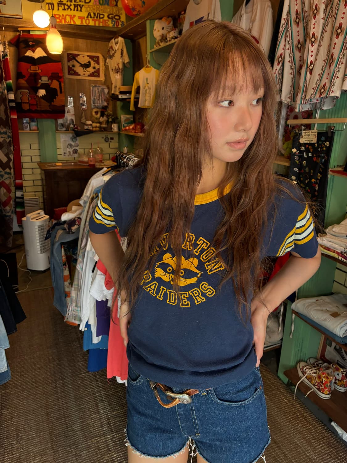 70’s-80’s Velva Sheen Football T-Shirt 상품이미지10