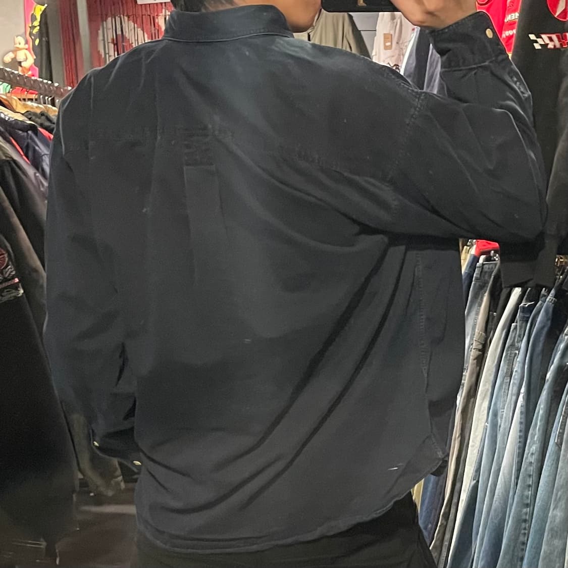 [IM] carhartt 칼하트 딥네이비 긴팔셔츠 상품이미지7