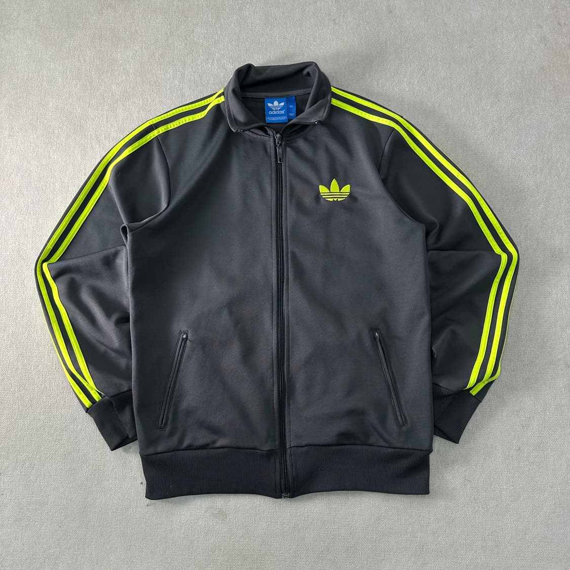 100 아디다스 형광 파이어버드 트랙탑 져지 상품이미지1