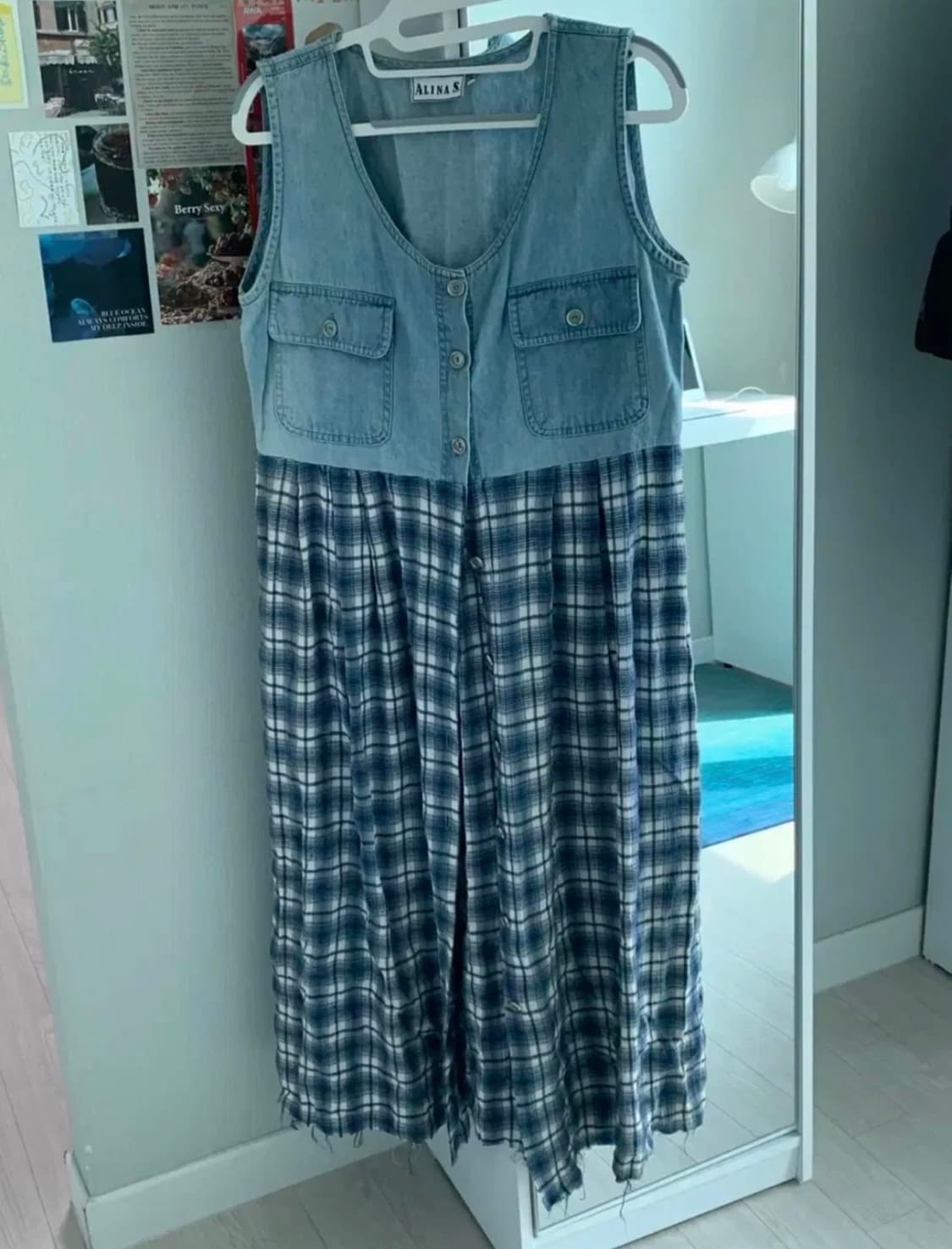 모리걸 원피스 하구미 아오이유우 일본빈티지 상품이미지2