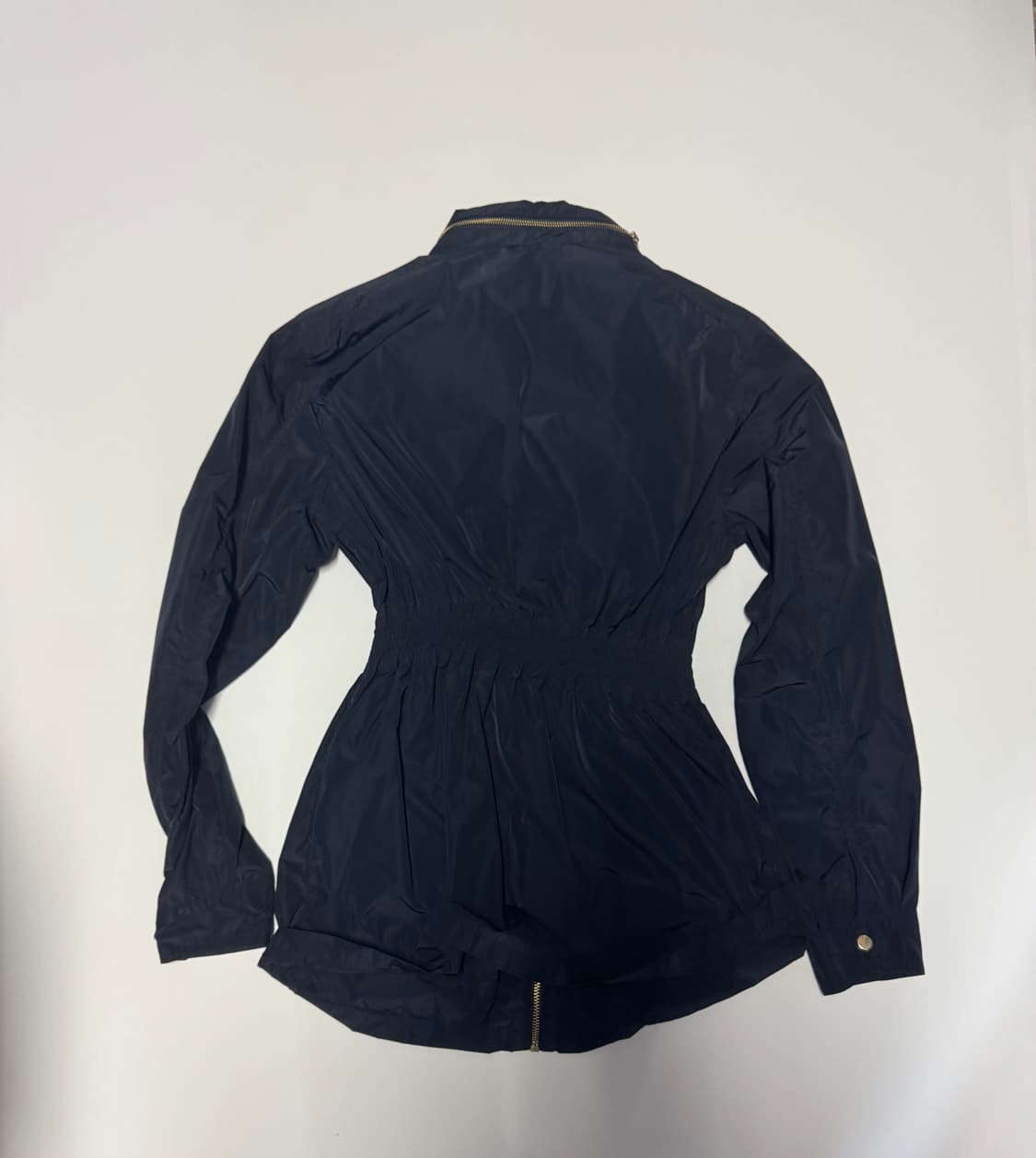 여성 게스 Guess 금장 바람막이 자켓 S 블랙 상품이미지2