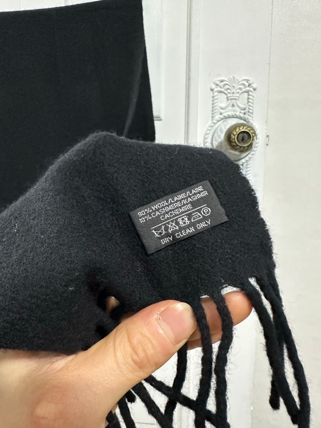 입생로랑 울 캐시미어 머플러 상품이미지5