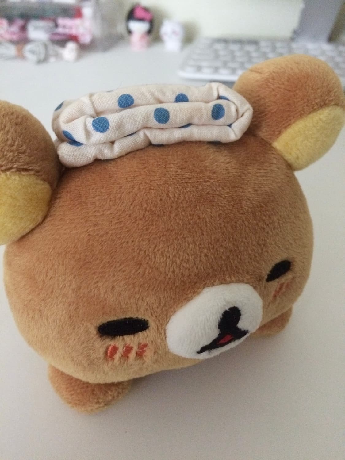 온천 물수건 리락쿠마 인형 상품이미지6