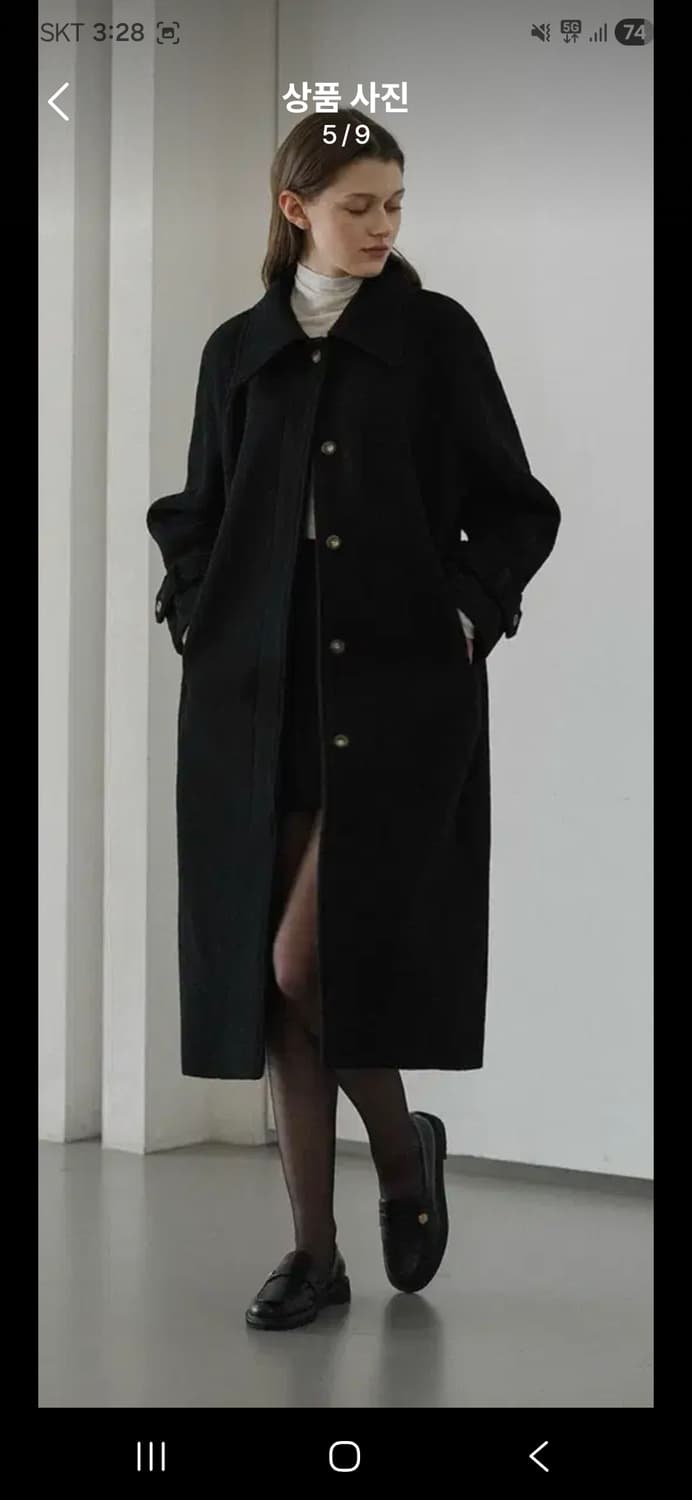 드헤베 발마칸 울코트 롱코트 DEHEVE 상품이미지8