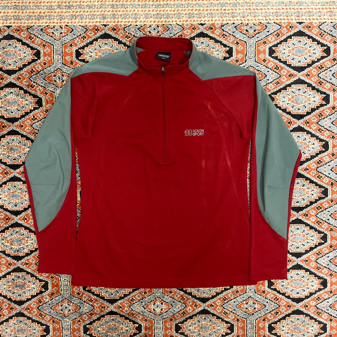 코오롱스포츠 레드 기능성 긴팔티셔츠 여성90 상품이미지1