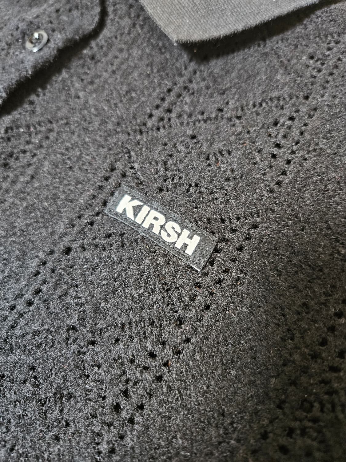 키르시 레이스 니트 피케 카라티셔츠 1사이즈 상품이미지4