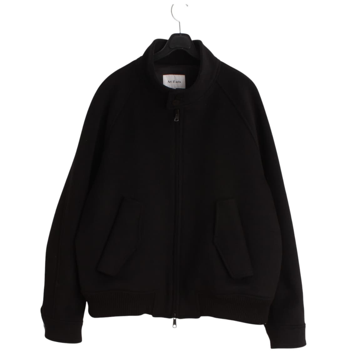 L 아트이프액츠 모직 캐시미어 해링턴 자켓 상품이미지1