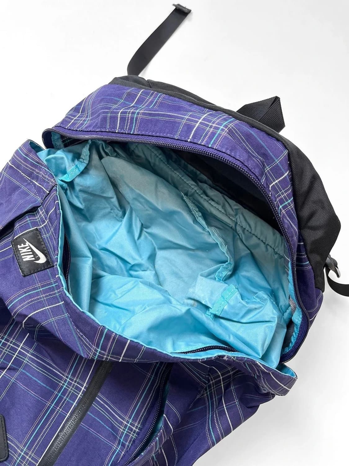 나이키 퍼플 체크 돼지코 백팩 A1480 상품이미지6