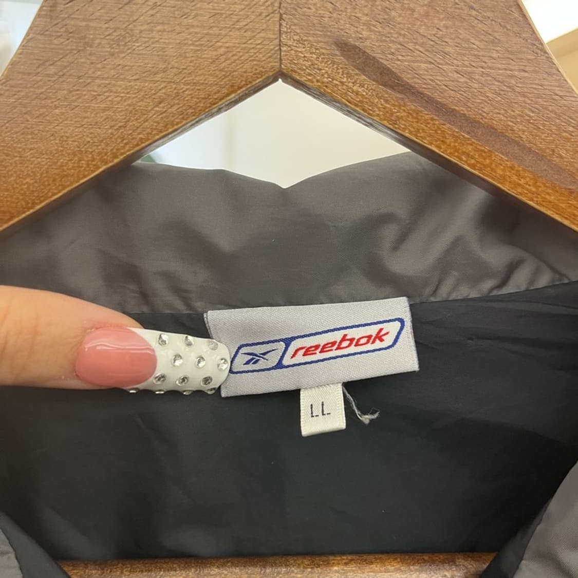 리복 빈티지 레트로 캐주얼 바람막이 자켓 LL C10144 상품이미지5