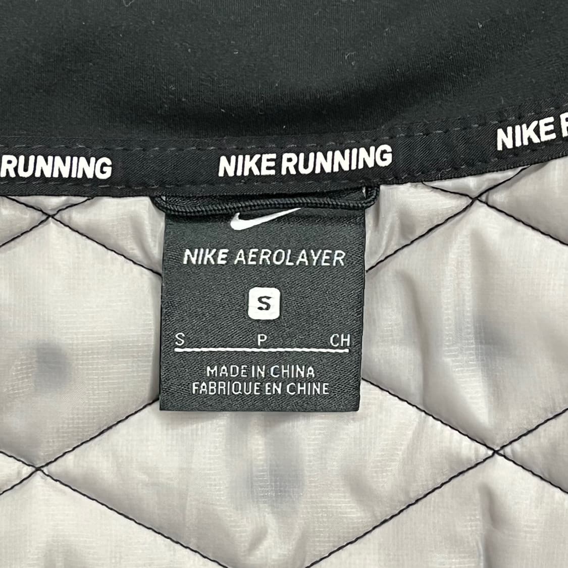 [정품/S] 나이키 AEROLAYER 퀼팅 자켓 블랙 b15 상품이미지5