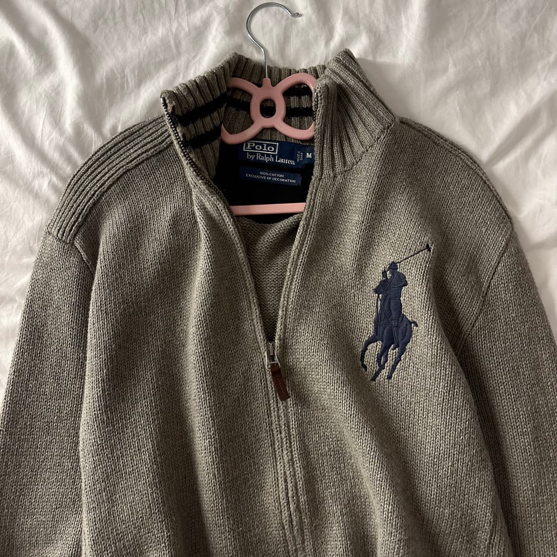 폴로 빅포니 니트집업 상품이미지2