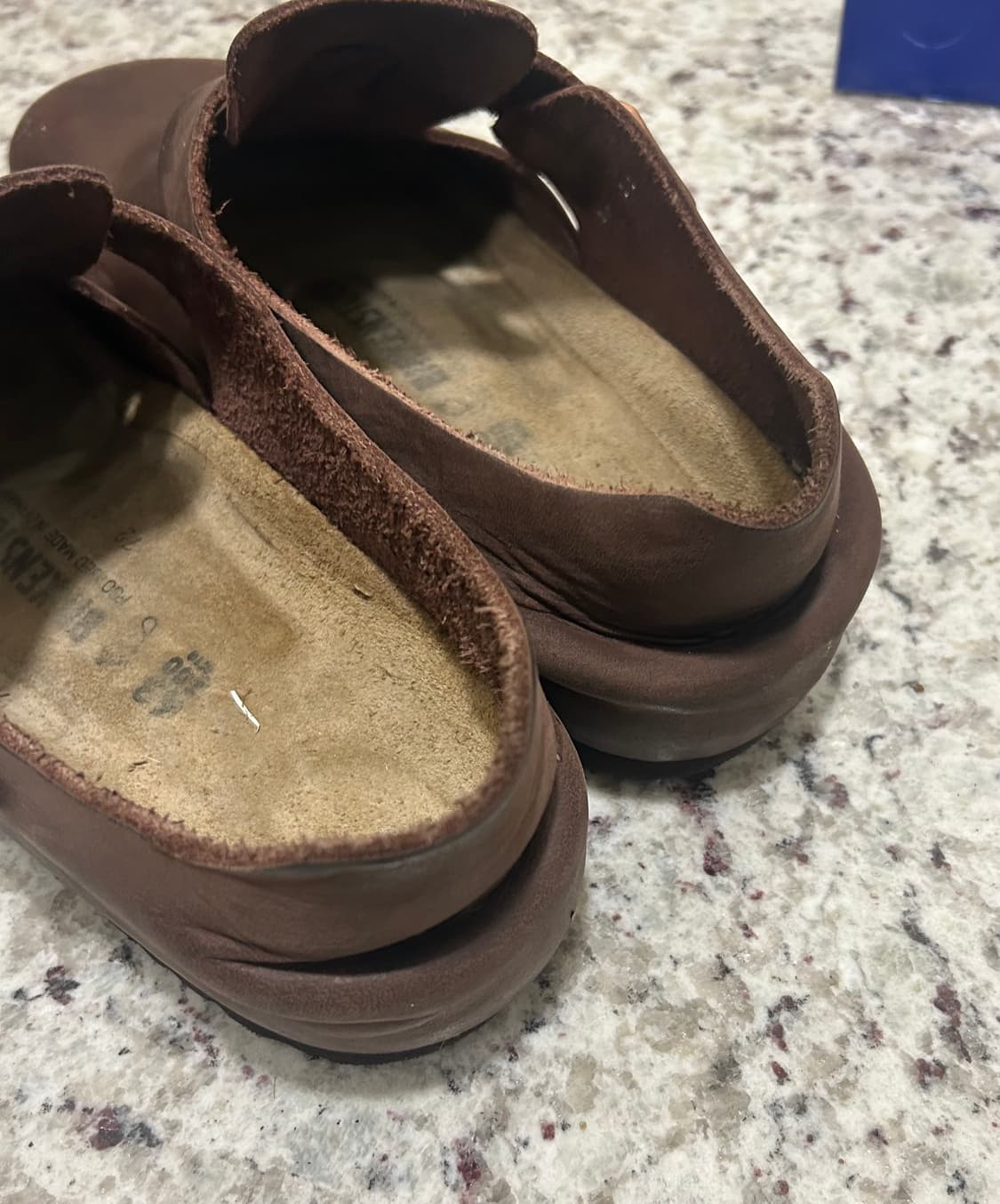 [43] 버켄스탁 런던 오일드 레더 하바나 레귤러(166531) 상품이미지3