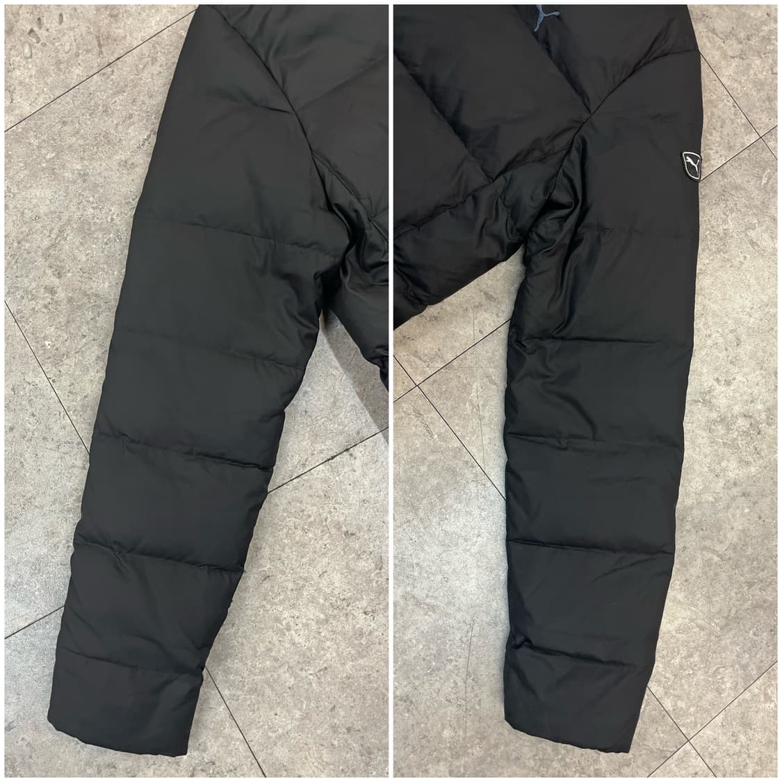 퓨마 덕다운 패딩 자켓 블랙 2XL #csz2681 상품이미지7