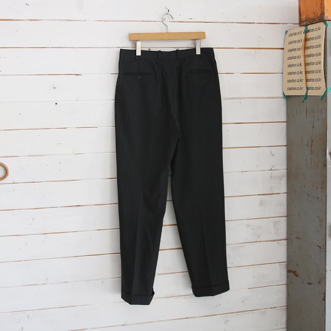 (착용컷) 브룩스 브라더스 울 슬랙스 (남성용 32) 상품이미지2