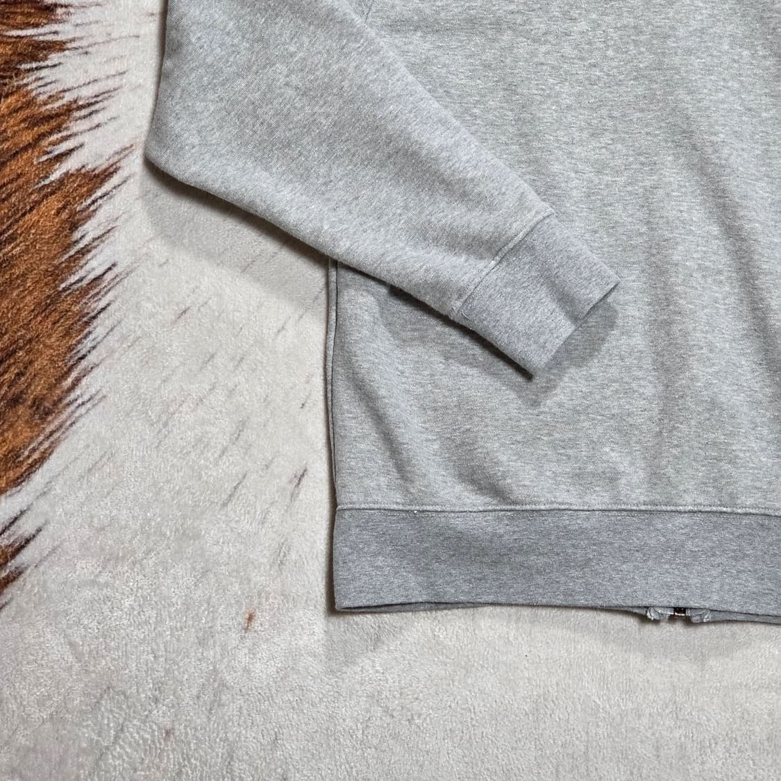 나이키 라이트 그레이 스우시 후드집업 상품이미지6