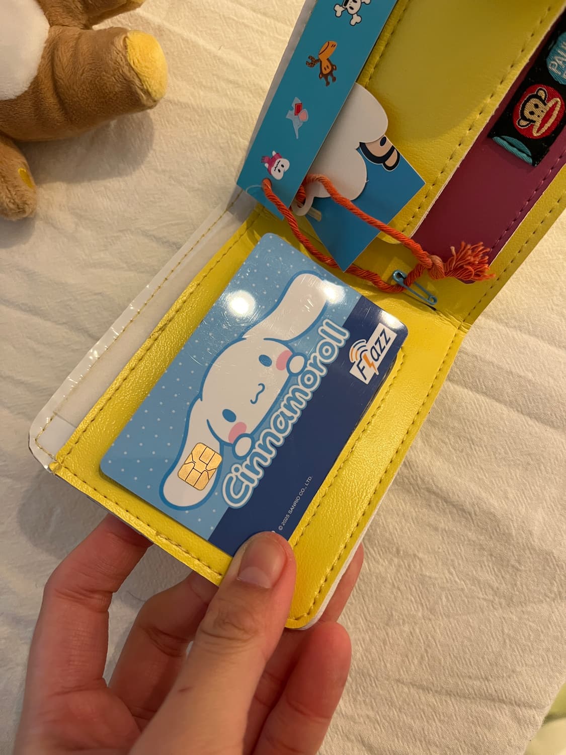 폴 프랭크 단무지색 지갑 🙉 상품이미지5