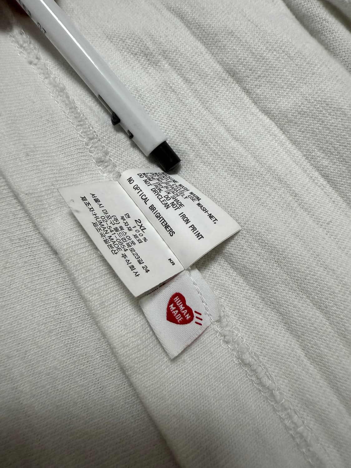 휴먼메이드 오리 그래픽 티셔츠 XXL 상품이미지8