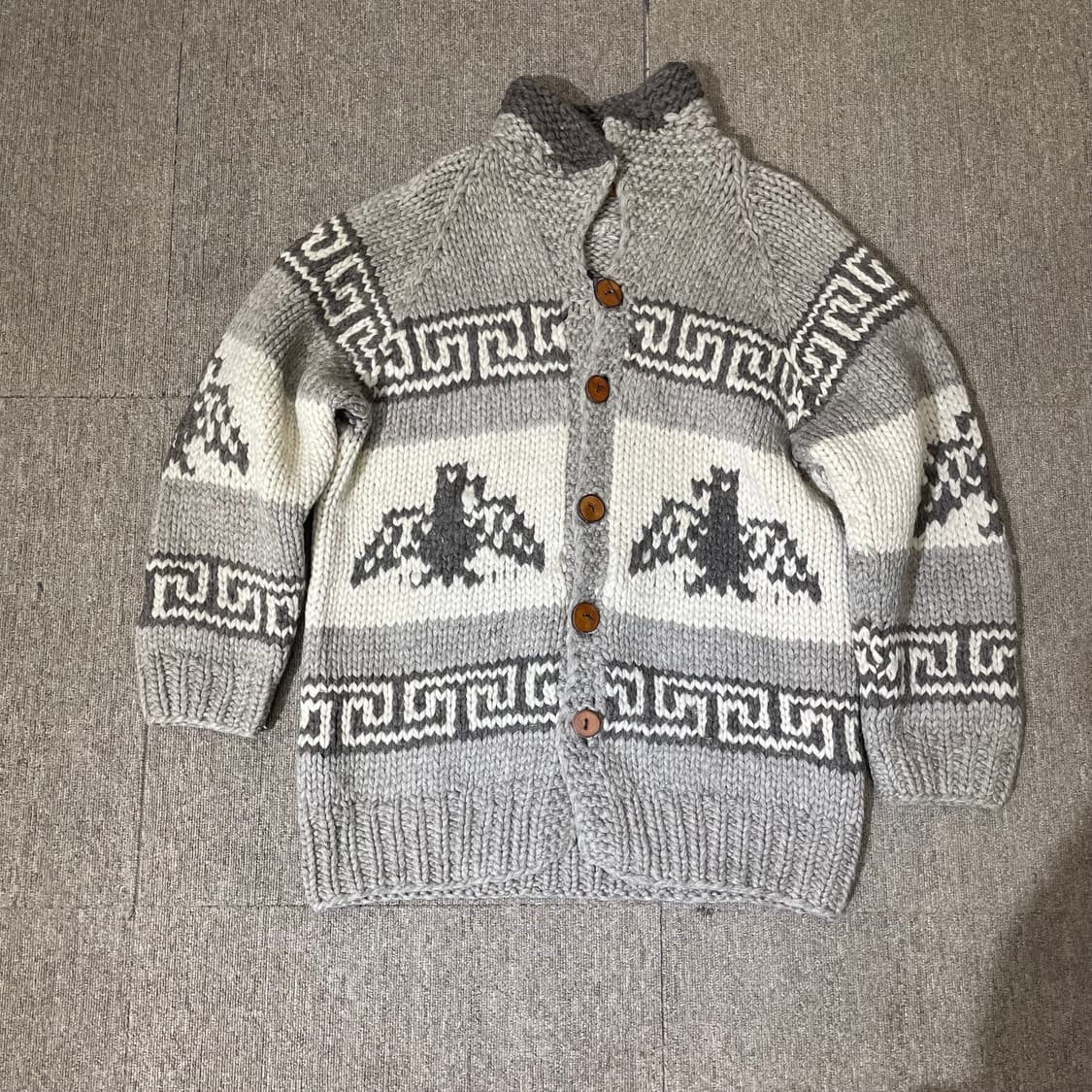  (L) Cowichan 코위찬 니트 가디건 상품이미지2