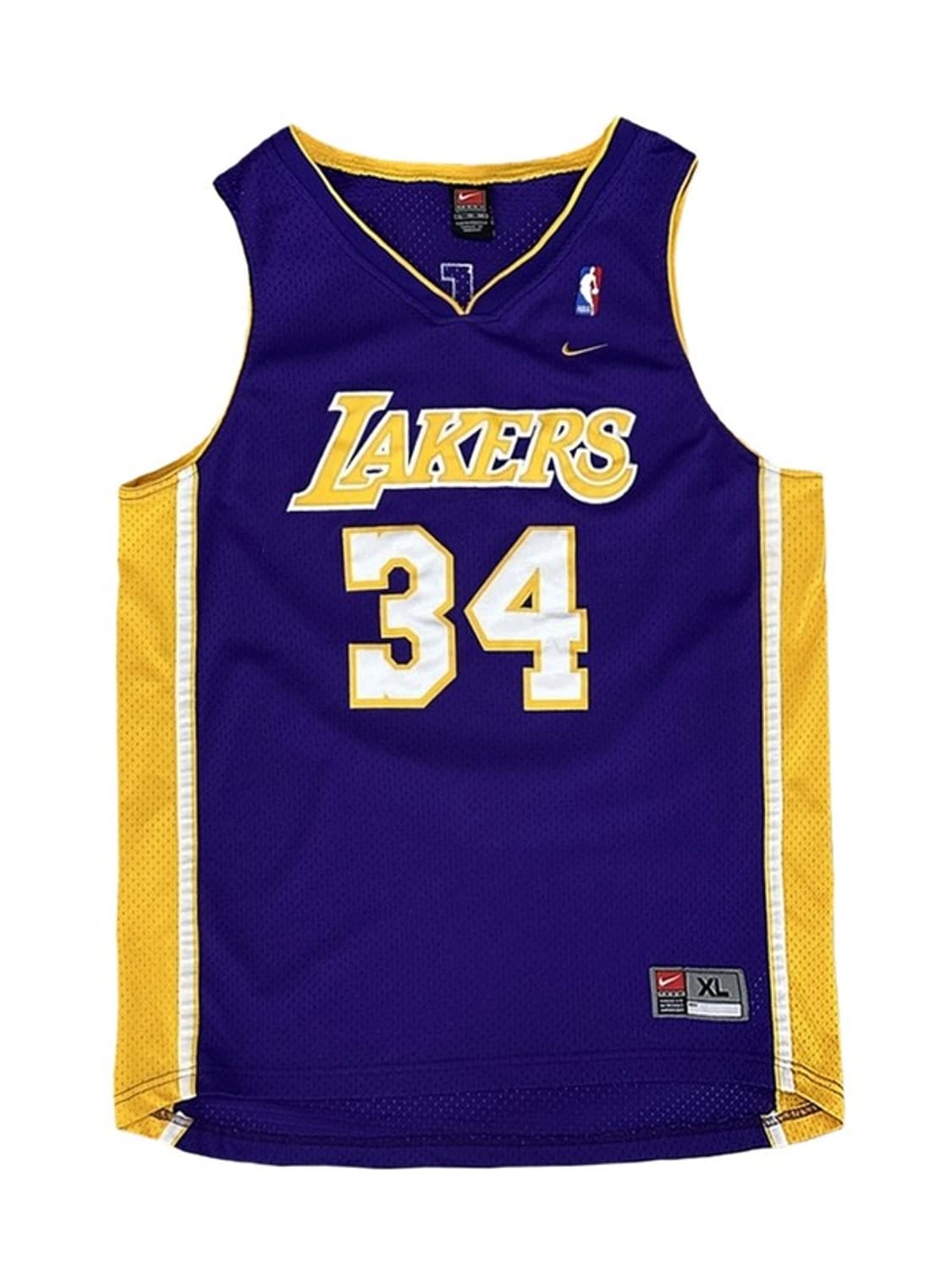 [XL] NIKE 00s 빈티지 LA레이커스 샤킬오닐 농구저지 상품이미지1