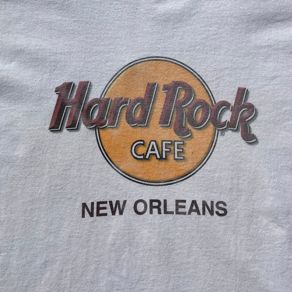 하드락 정품 화이트 뉴올리언스 프린팅 반팔 티셔츠 상품이미지5