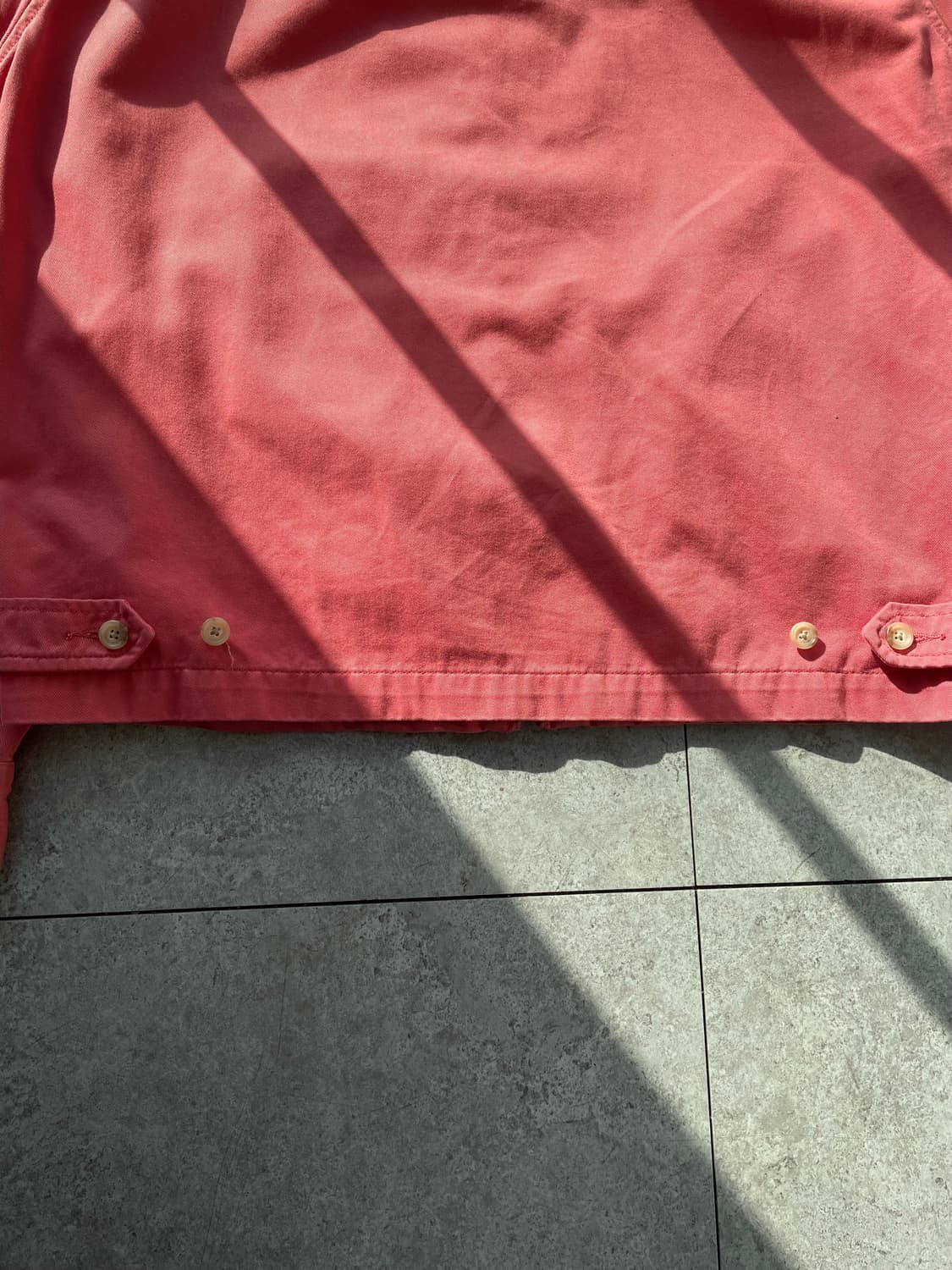 폴로랄프로렌 코랄핑크 헤링턴자켓 상품이미지7