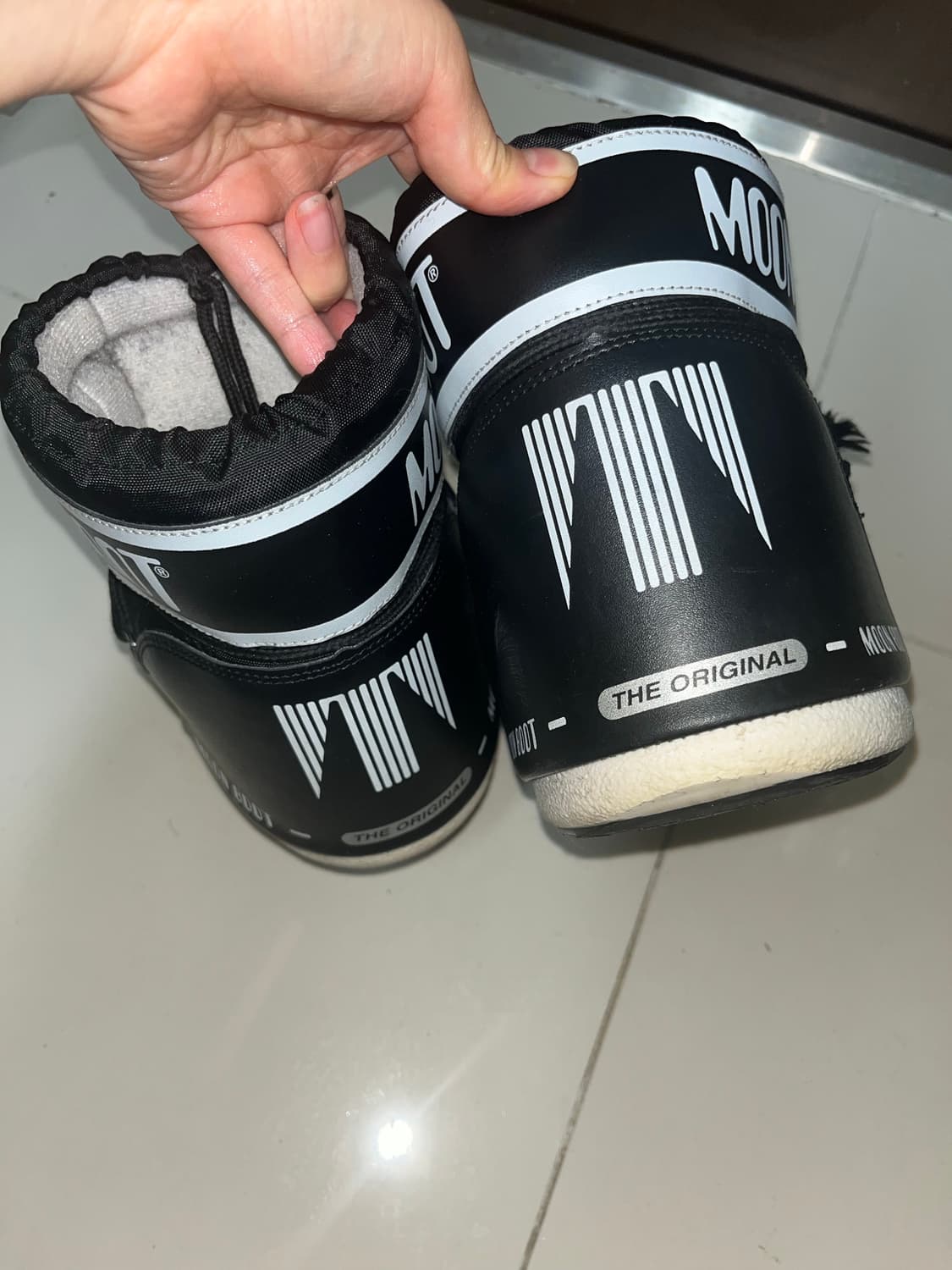 문부츠 블랙 33-35 상품이미지7