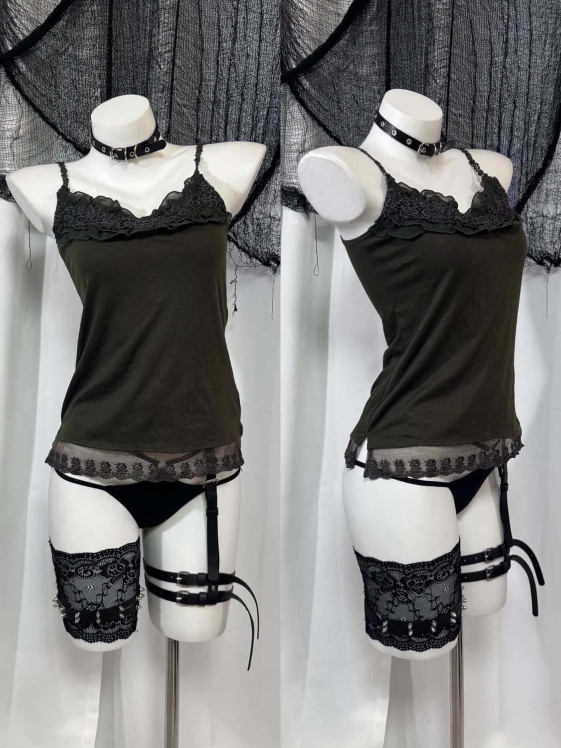 lace sleeveless 상품이미지1