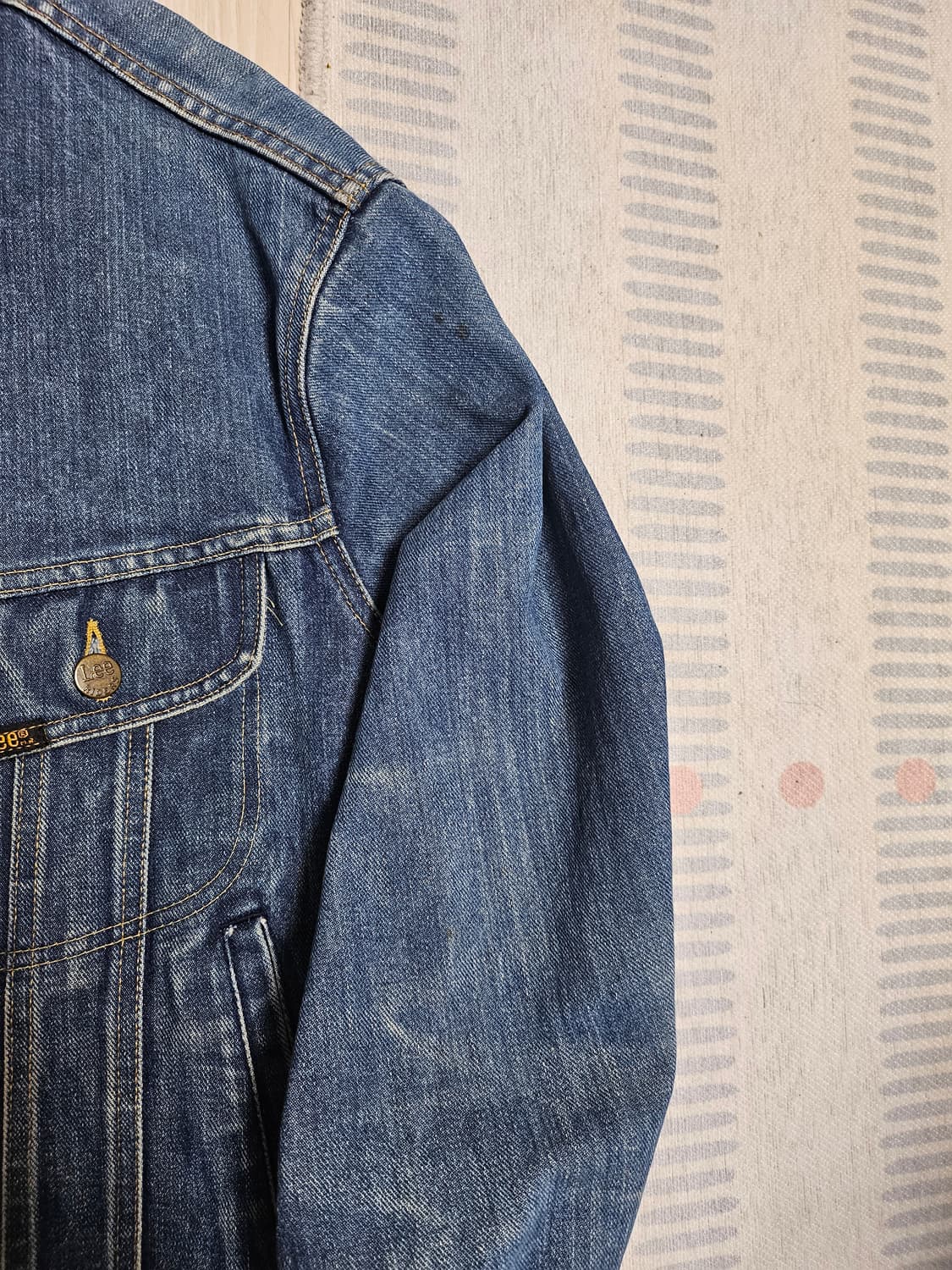 90s 리 데님 자켓 USA 상품이미지3