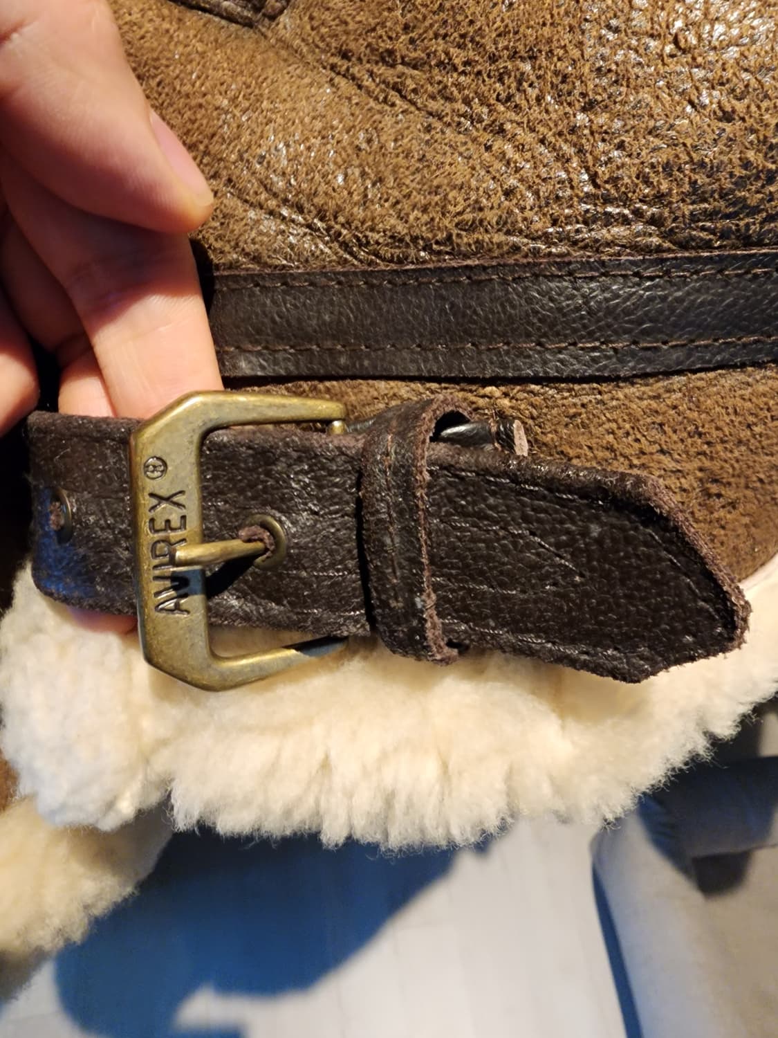 70's 아비렉스 B-3 무스탕 상품이미지4