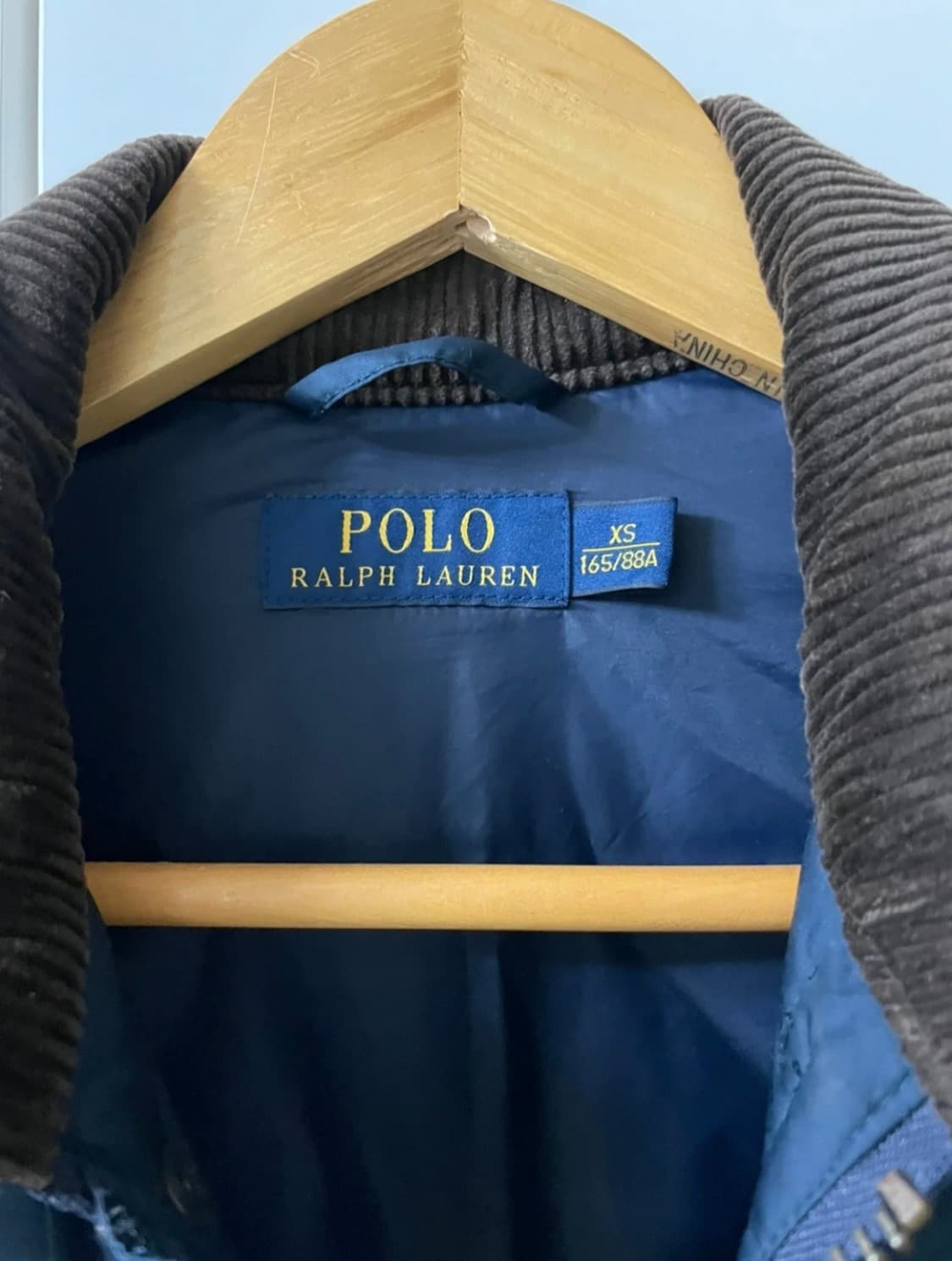 폴로 랄프로렌 퀼팅 자켓 XS 상품이미지2