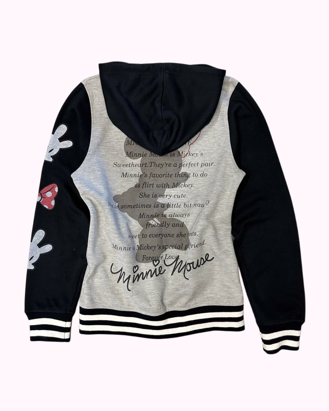 minnie mouse hood zip-up 상품이미지5