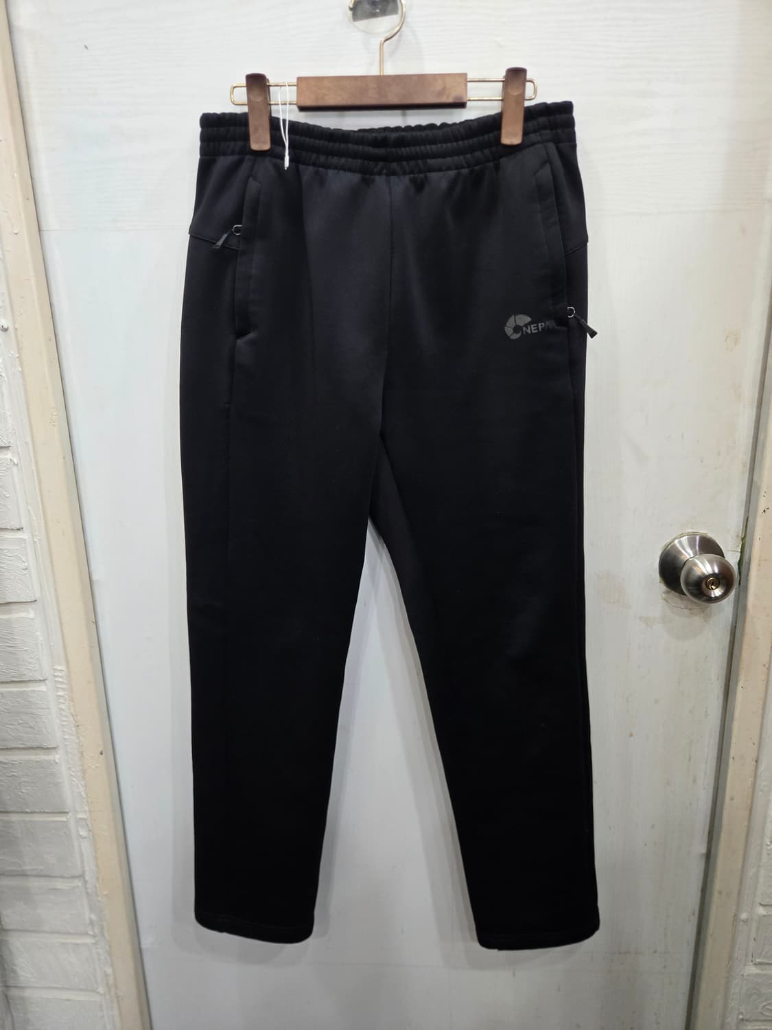 105,XL)) NEPA 네파 기모 바지! 올블랙! 완젼 뜨듯해요!~ 상품이미지1