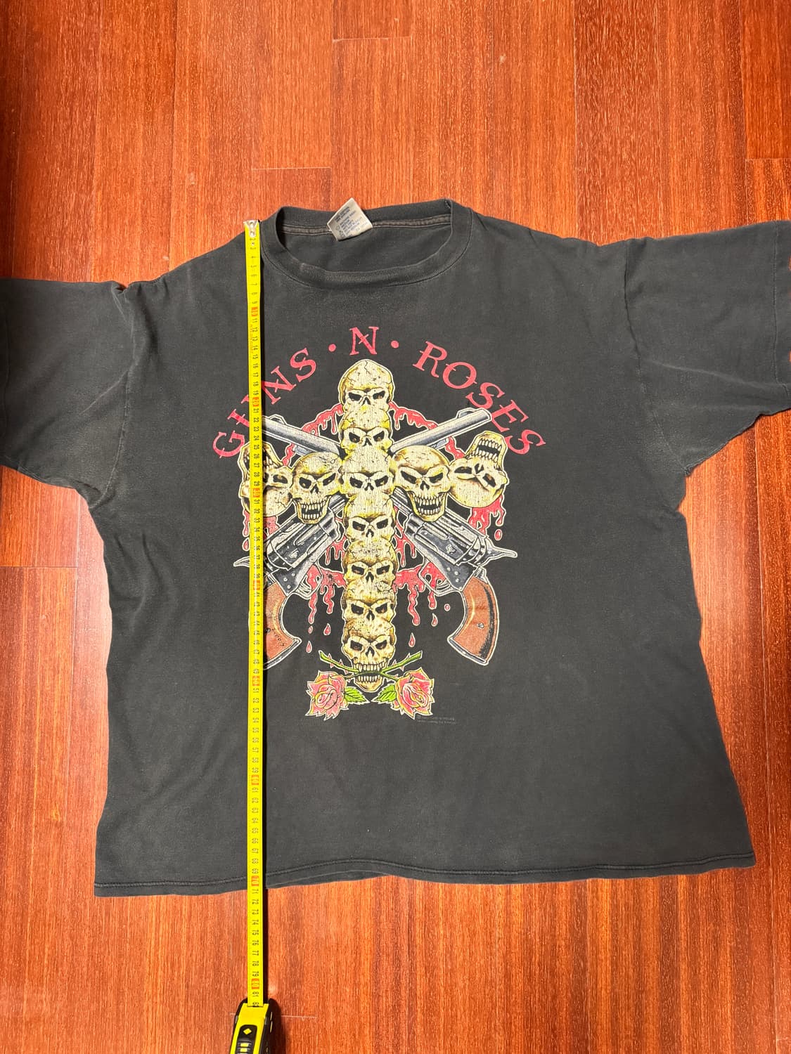 [OS, XXL] 건즈 앤 로지스 Use Your Illusion 밴드티 상품이미지8