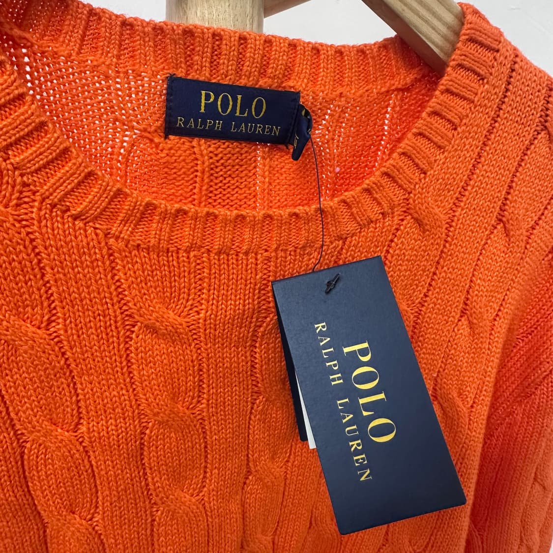 (새상품) 폴로랄프로렌 꽈배기 니트 스웨터 100(L) J25 상품이미지4