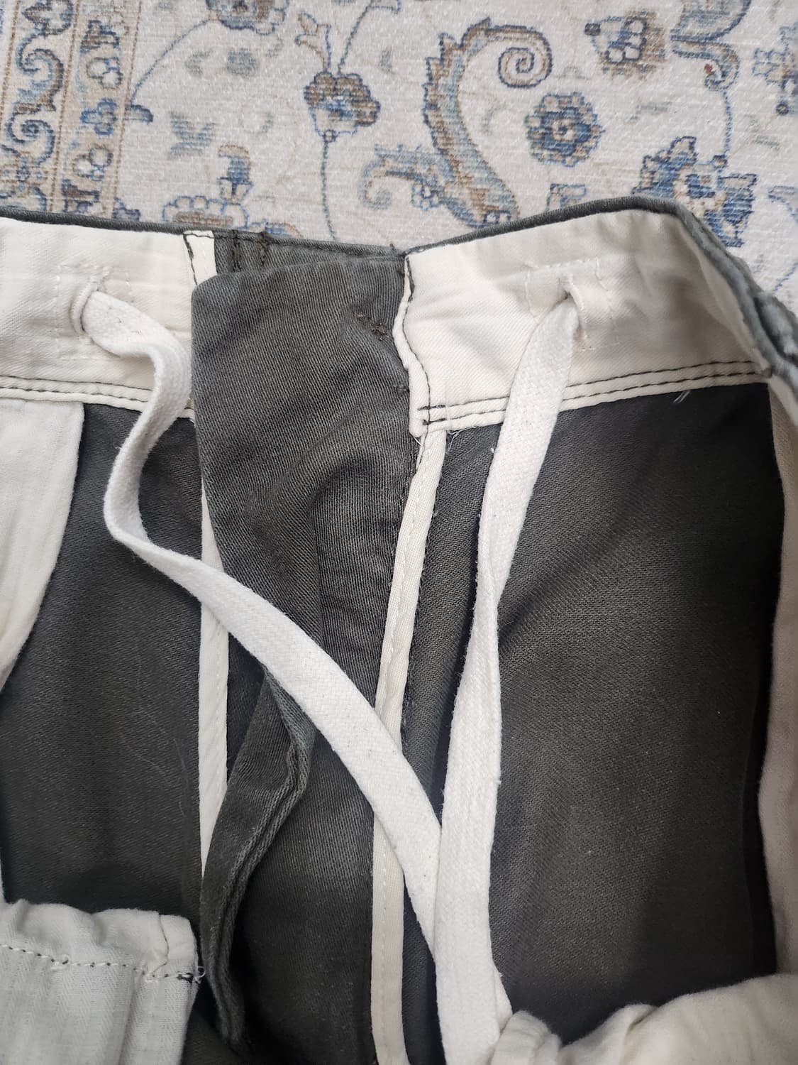 유니클로 밑단 스트링 카고 팬츠 L (34-36) 상품이미지4