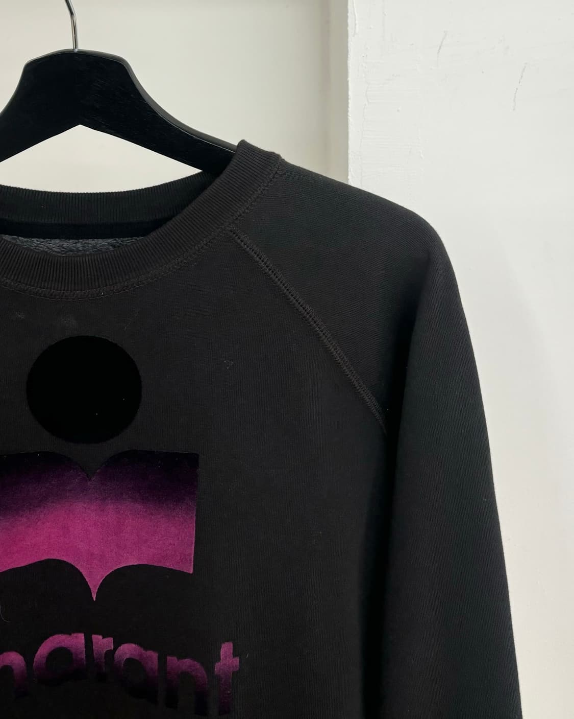 이자벨 마랑 블랙 밀리 기모 맨투맨 상품이미지4