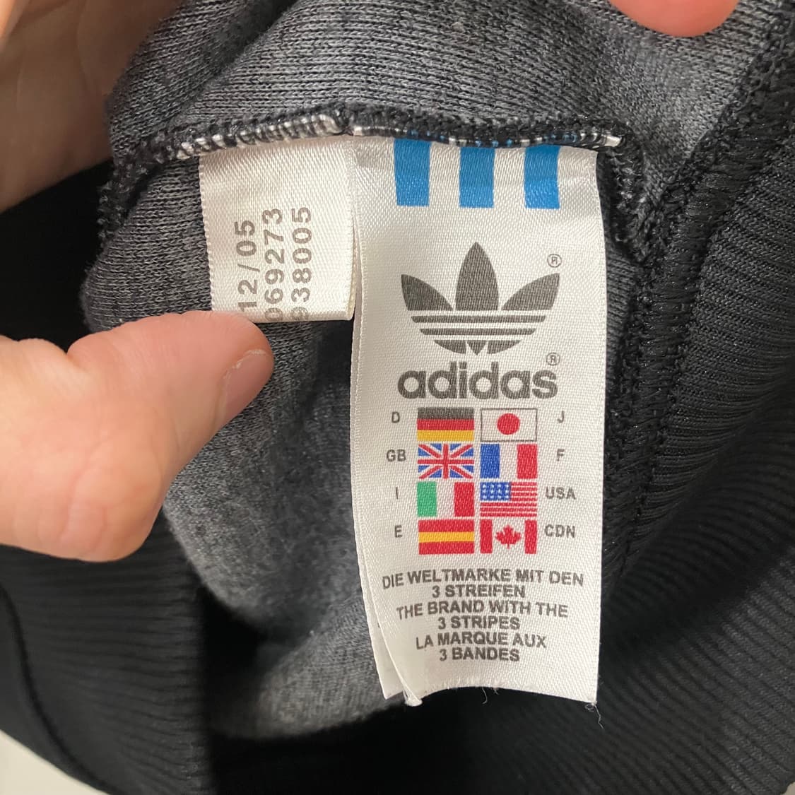 116 아디다스 플락 후드집업 검빨 상품이미지4