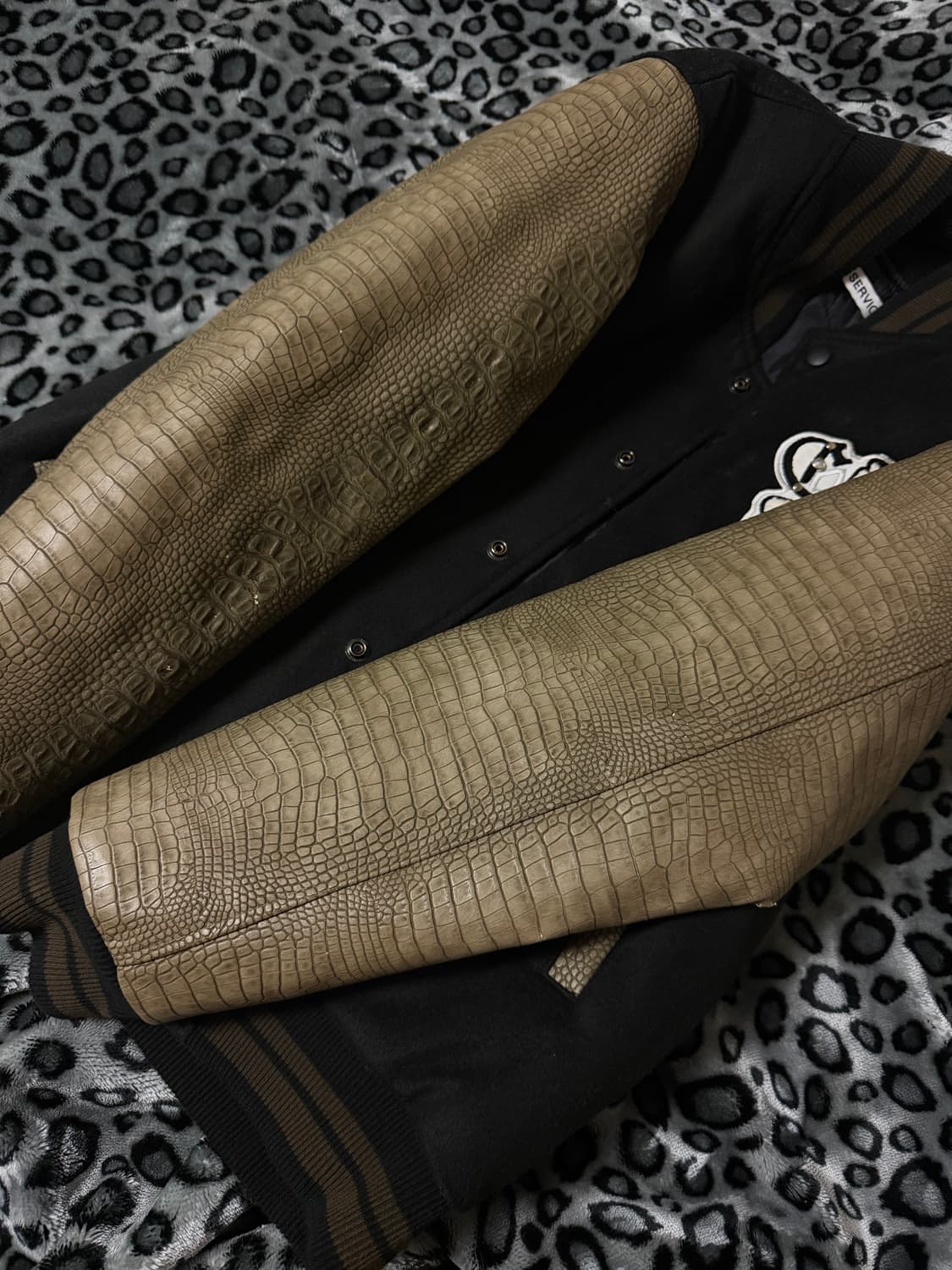 604service 바시티 자켓 상품이미지2