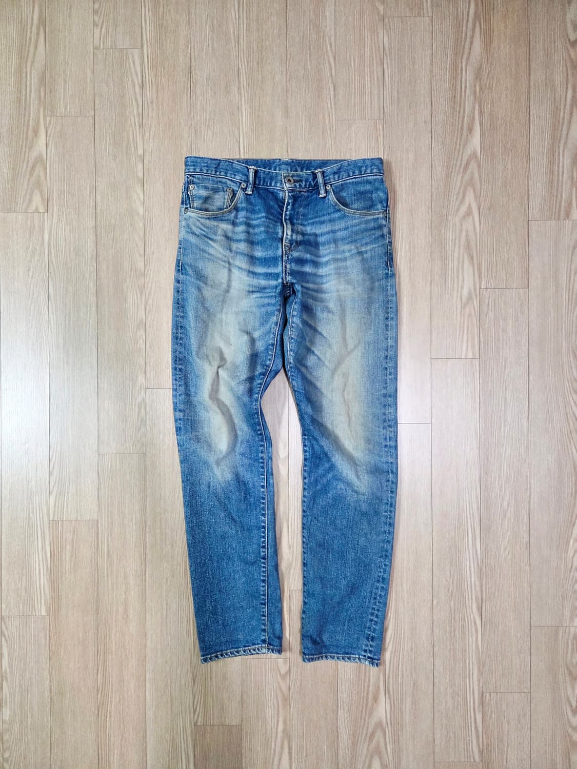 스펠바운드 재팬 테이퍼드 셀비지 데님 팬츠 상품이미지1